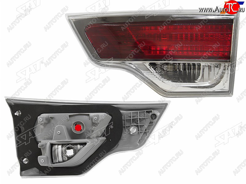 3 199 р. Правый фонарь (внутренний) SAT Toyota Highlander XU50 дорестайлинг (2013-2017)  с доставкой в г. Кемерово