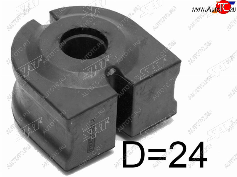 489 р. Втулка переднего стабилизатора SAT BMW 5 серия E61 универсал дорестайлинг (2003-2007)  с доставкой в г. Кемерово