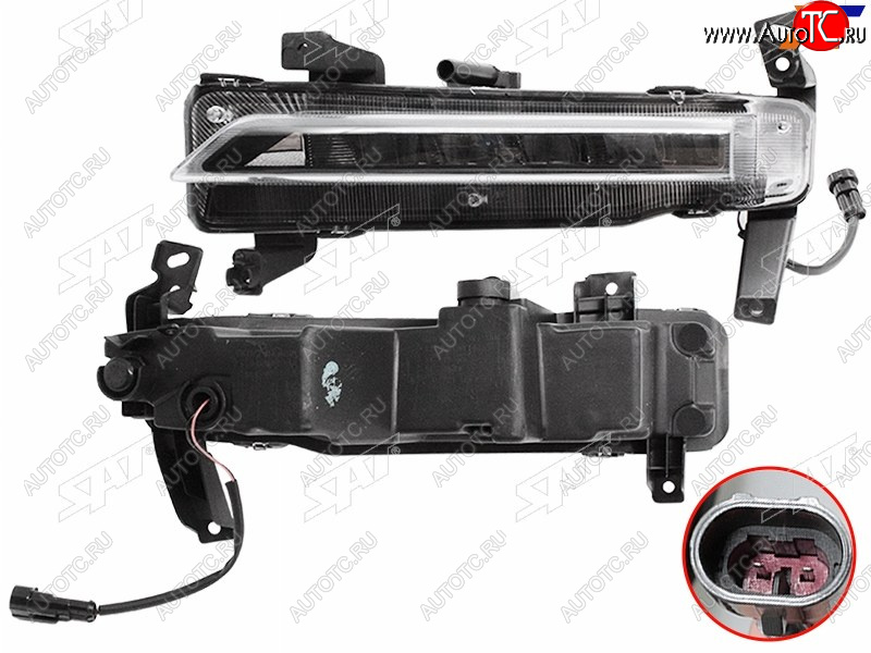 3 499 р. Ходовые огни Chery Tiggo 8 Pro 21-  Tiggo 8 Pro Max 22-24 (Справа) SAT ST-327-CHTG8PROR  с доставкой в г. Кемерово