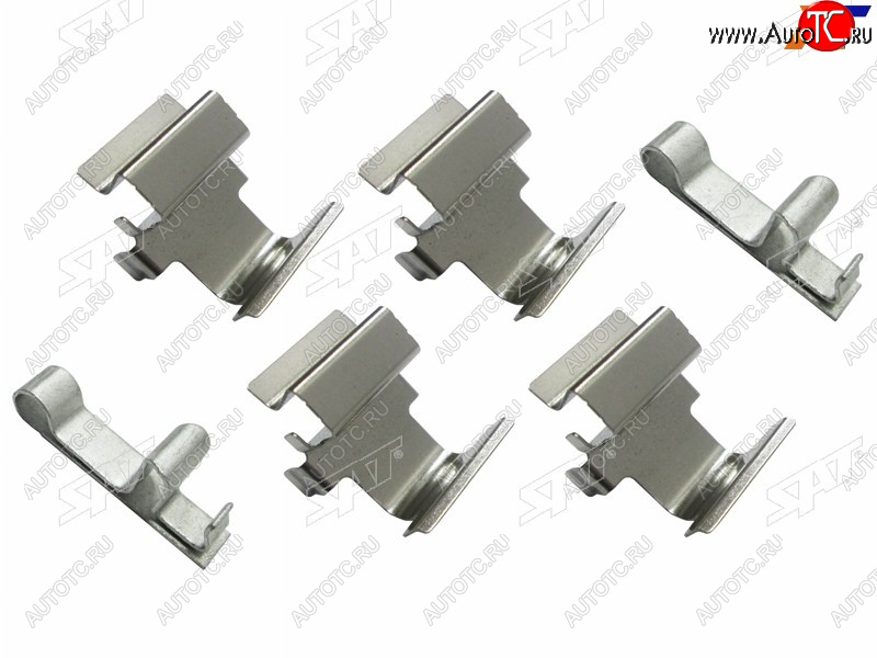 132 р. Комплект монтажный тормозных колодок RR MITSUBISHI LANCER CSCY 03-OUTLANDER CUCFCW 03-PAJERO 90 SAT ST-349-0038  с доставкой в г. Кемерово