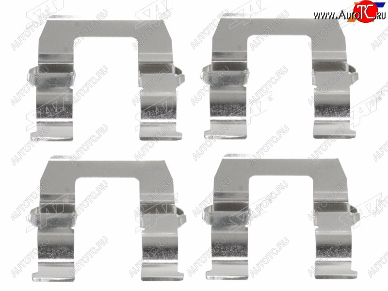 137 р. Комплект монтажный тормозных колодок FR MITSUBISHI AIRTREKOUTLANDERCOLTLANCERGALANTPAJERO SAT ST-349-0023  с доставкой в г. Кемерово