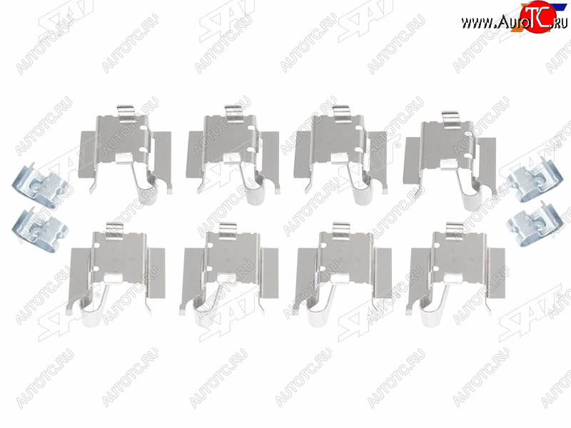 359 р. Комплект монтажный тормозных колодок RR TOYOTA CAMRY 70C-HRRAV4 18-LEXUS ES 18- SAT ST-349-0057  с доставкой в г. Кемерово