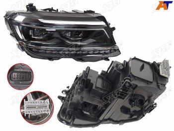 Фара правая (LED) SAT Volkswagen Tiguan  Mk2 (2016-2020) дорестайлинг