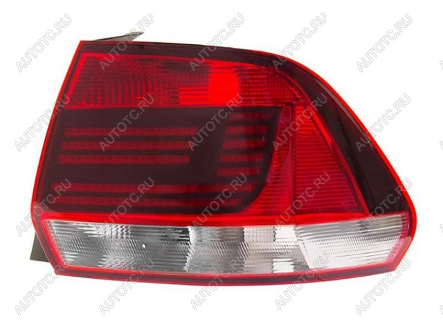2 579 р. Фонарь задний правый SAT  Volkswagen Polo  5 (2015-2020) седан рестайлинг  с доставкой в г. Кемерово