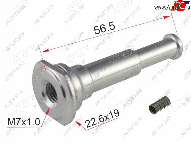 112 р. Направляющая суппорта FR NISSAN ALMERA N15BLUEBIRD SYLPHY G11TEANA J31PRIMERA P11WINGOADAD Y11  SAT ST-44139-2Y000  с доставкой в г. Кемерово