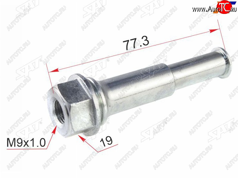 96 р. Направляющая суппорта FR NISSAN PATROLSAFARI Y61ATLAS F24INFINITI FX4535 02-08 SAT ST-44140-EJ20A  с доставкой в г. Кемерово
