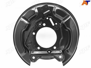 3 199 р. Щиток тормозного диска зад TOYOTA LAND CRUISER 100 98-05 правый SAT ST-46503-60100  с доставкой в г. Кемерово. Увеличить фотографию 1