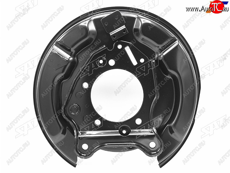 3 199 р. Щиток тормозного диска зад TOYOTA LAND CRUISER 100 98-05 правый SAT ST-46503-60100  с доставкой в г. Кемерово