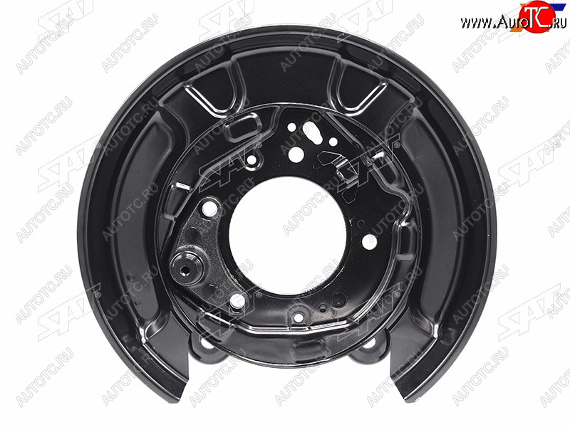 4 649 р. Щиток тормозного диска зад TOYOTA LAND CRUISER PRADO 120150 правый SAT ST-46503-60131  с доставкой в г. Кемерово