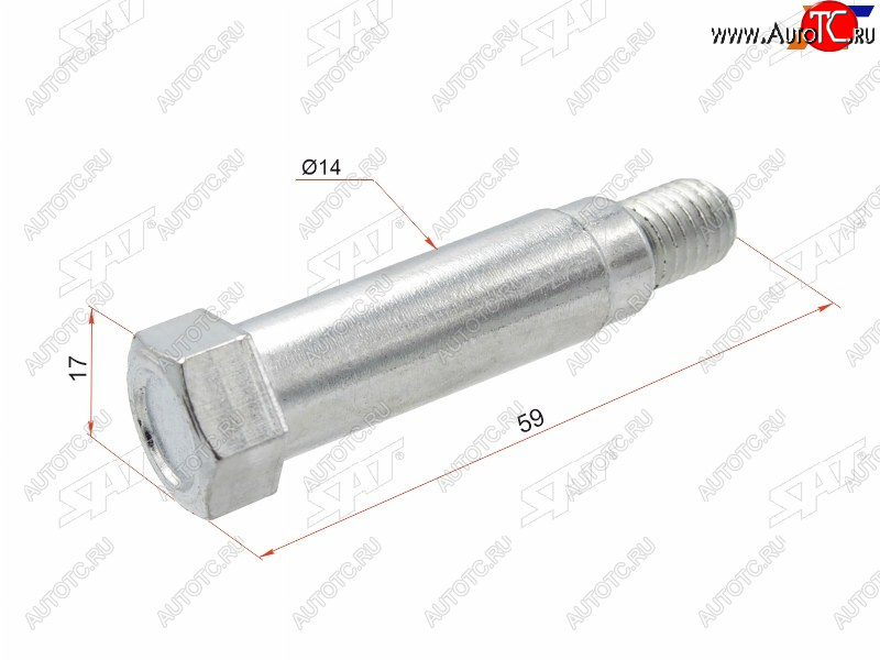 95 р. Направляющая RR суппорта TOYOTA CAMRY ACV30,SXV20,Vista SV5#, Caldina 24# SAT ST-47715-32020  с доставкой в г. Кемерово