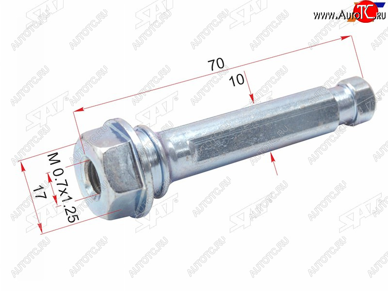 120 р. Направляющая суппорта TOYOTA MANY SAT ST-47715-22070  с доставкой в г. Кемерово