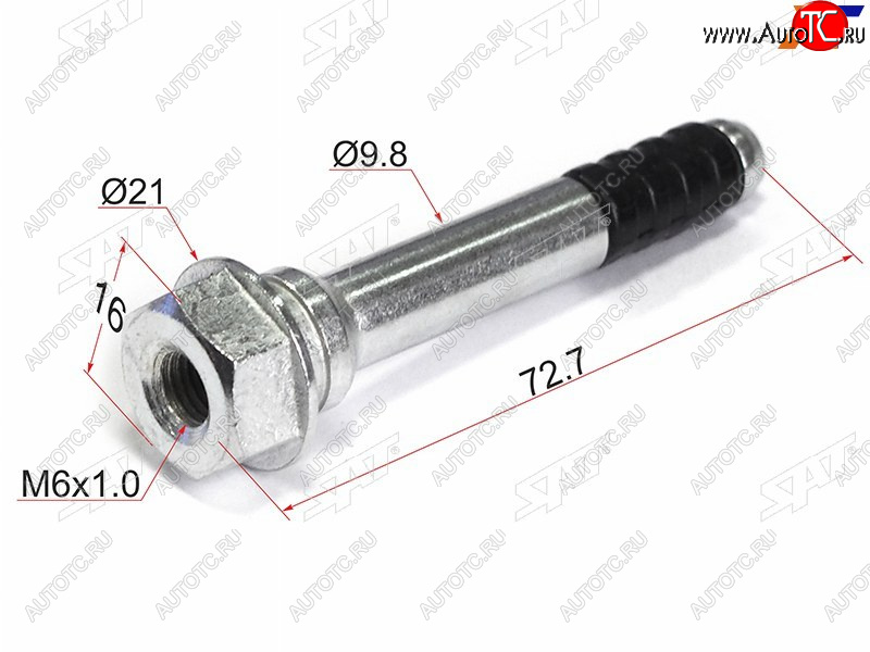 92 р. Направляющая суппорта FR TOYOTA MARK 2 98- SAT ST-47715-60020  с доставкой в г. Кемерово