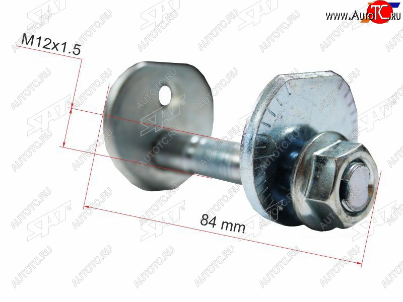 329 р. Болт (комплект) с эксцентриком TOYOTA COROLLAFIELDERRUNXALLEXSPACIO 01-06OPA 00-05ALLIONPREM SAT ST-48190-32010  с доставкой в г. Кемерово