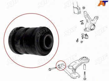 222 р. Сайлентблок переднего нижнего рычага FR SAT Toyota Caldina T190 дорестайлинг универсал (1992-1995)  с доставкой в г. Кемерово. Увеличить фотографию 1