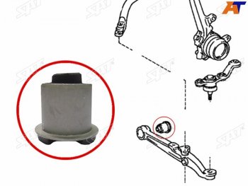 529 р. Сайлентблок Toyota Crown 95-07  Mark II (X90,X100,X110) 92-04  Lexus IS 98-05  Toyota Altezza 98- SAT ST-48654-30070  с доставкой в г. Кемерово. Увеличить фотографию 1