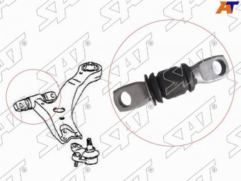 539 р. Сайлентблок передний переднего нижнего рычага TOYOTA HIGHLANDERKLUGERLEXUS RX270350450H 07- SAT ST-48654-33050  с доставкой в г. Кемерово. Увеличить фотографию 1