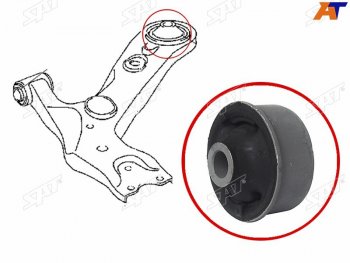 579 р. Сайлентблок Chery Tiggo T11 05-16  Mitsubishi ASX 10-20  Lancer 02-17  Outlander 02-22  Toyota A SAT ST-48655-02080  с доставкой в г. Кемерово. Увеличить фотографию 1