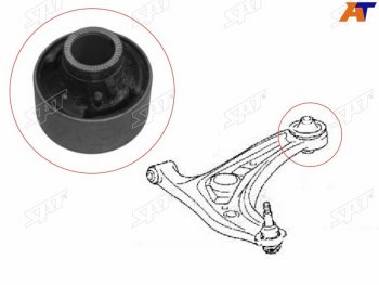 419 р. Сайлентблок Toyota Corolla Fielder (E160) 12-  Probox 14-  Ractis 05-16  Vitz 05-10  Scion xD 07 SAT ST-48655-0D080  с доставкой в г. Кемерово. Увеличить фотографию 1