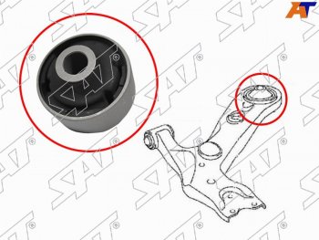599 р. Сайлентблок переднего рычага задний TOYOTA RAV4 05-ESTIMAPREVIATARAGO 06-ALPHAR SAT ST-48655-28030  с доставкой в г. Кемерово. Увеличить фотографию 1