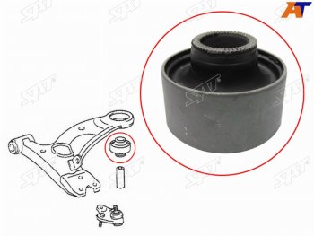 379 р. Сайлентблок Toyota Gaia 98-04  Ipsum (SXM10) 96-01  Nadia 98-03 (Снизу Перед) SAT ST-48655-44010  с доставкой в г. Кемерово. Увеличить фотографию 1