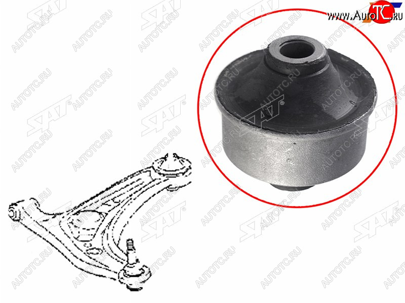 479 р. Сайлентблок Toyota Probox 02-  Vitz 99-05  Geely MK Cross 11-16  Scion xA 04-06  xB 03-06  Toyo SAT ST-48655-59065  с доставкой в г. Кемерово