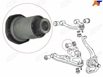 759 р. Сайлентблок Toyota Land Cruiser (J100) 98-07  Lexus LX 98-07  Toyota Land Cruiser Cygnus 98-07 (Сн SAT ST-48655-60020  с доставкой в г. Кемерово. Увеличить фотографию 1
