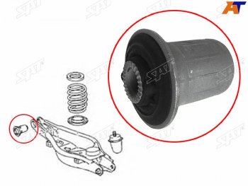 349 р. Сайлентблок Toyota Avensis (T270) 08-18  Corolla (E150) 06-13  RAV4 (XA30,XA40) 05-19  Lexus NX 1 SAT ST-48704-42050  с доставкой в г. Кемерово. Увеличить фотографию 1