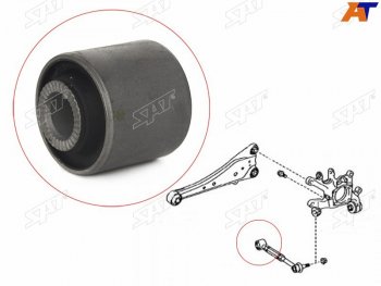 299 р. Сайлентблок Chery Tiggo T11 05-16  Toyota Avensis (T270) 08-18  Mark II (X110) 00-04  RAV4 (XA30) SAT ST-48725-24100  с доставкой в г. Кемерово. Увеличить фотографию 1