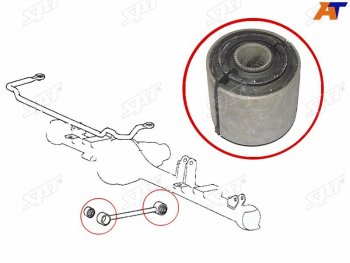 559 р. Сайлентблок Toyota 4Runner 89-95  Hilux Surf 89-95 (Перед) SAT ST-48725-35010  с доставкой в г. Кемерово. Увеличить фотографию 1