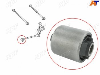 439 р. Сайлентблок Toyota Camry (XV20,XV30,XV40,XV50) 96-21  Harrier (XU10,XU30) 97-13  Lexus ES 96-06  SAT ST-48780-48030B  с доставкой в г. Кемерово. Увеличить фотографию 1