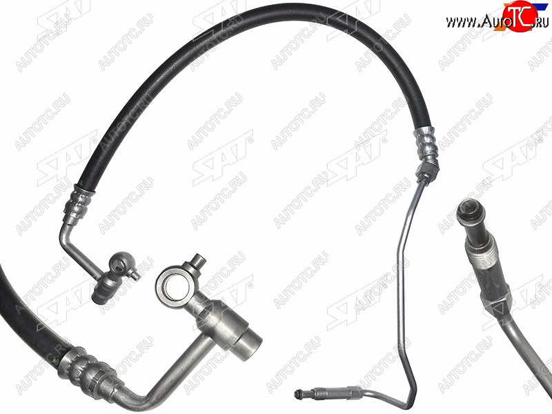 2 579 р. Шланг ГУР Infiniti QX56 04-10  Nissan Armada 03-16  Titan 03-15 SAT ST-49720-7S00A  с доставкой в г. Кемерово