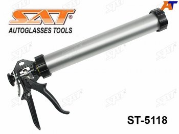 3 399 р. Ручной механический пистолет для фолиевых туб 600ml SAT ST-5118  с доставкой в г. Кемерово. Увеличить фотографию 1