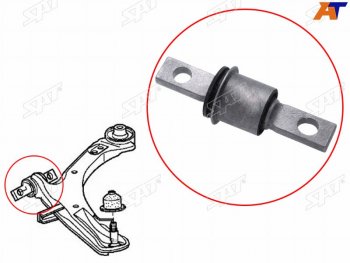 849 р. Сайлентблок переднего рычага передний HONDA STEPWGN 05-09 SAT ST-51391-SLJ-902  с доставкой в г. Кемерово. Увеличить фотографию 1