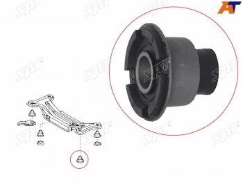 369 р. Сайлентблок задней балки TOYOTA CAMRY 01-15HARRIER 03-12HIGHLANDERKLUGER 00-13WINDOM 01-06LEXUS SAT ST-52272-33040  с доставкой в г. Кемерово. Увеличить фотографию 1