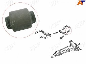 256 р. Сайлентблок Honda Civic 87-95  Civic Ferio 91-95  Domani 92-96  Integra 89-00 (Сверху Зад) SAT ST-52395-SH3-004  с доставкой в г. Кемерово. Увеличить фотографию 1