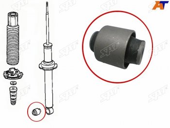 257 р. Сайлентблок Honda Accord 97-03  Avancier 99-03  Inspire 98-03  Saber 98-03 (Зад) SAT ST-52622-S84-A01  с доставкой в г. Кемерово. Увеличить фотографию 1