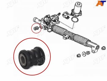 Втулка рулевой рейки Honda Civic 00-06  Civic Ferio 00-05  Fit 01-07  Mobilio 01-08 SAT ST-53010-S5S-000B