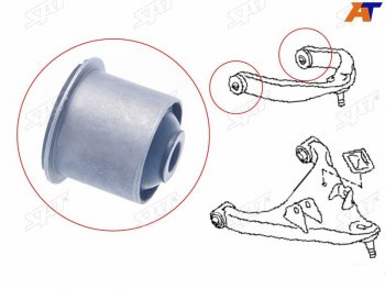 549 р. Сайлентблок верхнего рычага FR SAT Nissan Patrol 6 Y62 дорестайлинг (2010-2014)  с доставкой в г. Кемерово. Увеличить фотографию 1