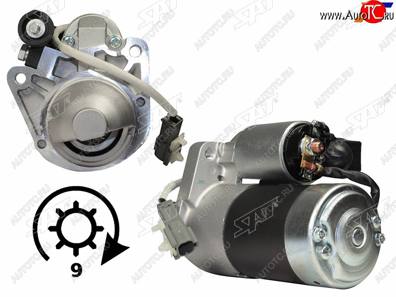 7 849 р. Стартер Infiniti FX35 08-12  QX56 10-13  Nissan Patrol 10-  Infiniti FX37 08-13  FX50 08-13  M3 SAT ST-64-0017  с доставкой в г. Кемерово