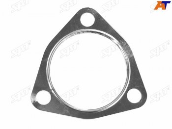 101 р. Прокладка выхлопной ситемы SKODA FABIA 1,21,41,6 06-07VOLKSWAGEN POLO 1,2 44 KW 09 - SAT ST-6Q0253115A  с доставкой в г. Кемерово. Увеличить фотографию 1