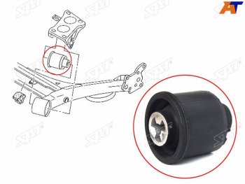 559 р. Сайлентблок Audi A3 96-13  Skoda Octavia 96-10  Rapid 12-  Volkswagen Golf 97-06  Polo 01-22  A SAT ST-6R0501541A  с доставкой в г. Кемерово. Увеличить фотографию 1