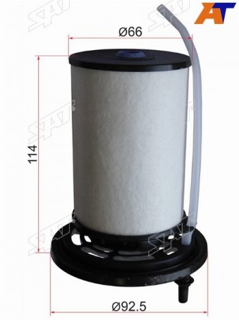 Фильтр топливный FIAT DUCATO 06-CITROEN JUMPER 06-PEUGEOT BOXER 06- NEW SAT ST-77366216