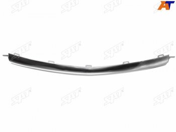 Молдинг решетки радиатора SAT Geely Coolray SX11 дорестайлинг (2018-2023) (хром)