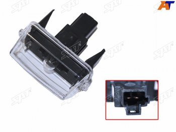 529 р. Подсветка номерного знака Toyota Camry (XV50) 11-18  Camry UAEUSA 11-17  Highlander 13-20 SAT ST-81270-33081  с доставкой в г. Кемерово. Увеличить фотографию 1