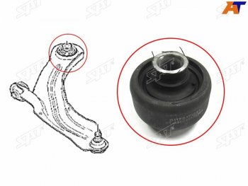 499 р. Сайлентблок переднего рычага задний RENAULT MEGANE II 03-KANGOO 09-12CLIO IV 12- SAT ST-8200255761BR  с доставкой в г. Кемерово. Увеличить фотографию 1