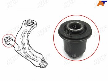 319 р. Сайлентблок Renault Clio 12-16  Kangoo 08-16  Megane 02-09  Scenic 03-09 SAT ST-8200255761BF  с доставкой в г. Кемерово. Увеличить фотографию 1