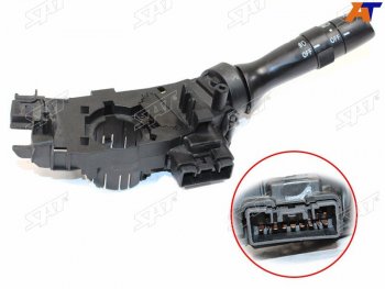 2 659 р. Переключатель подрулевой TOYOTA COROLLA NZE140ZRE150PREMIOALLION ZRT260VITZ #SP90 (Правый руль) SAT ST-84140-52100  с доставкой в г. Кемерово. Увеличить фотографию 1