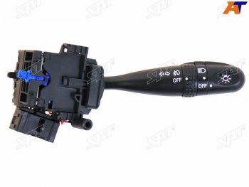 2 099 р. Переключатель подрулевой с кнопкой под туманки TOYOTA VITZ,IST,COROLLA,RAV4  00-07  (Правый руль) SAT ST-84140-42020  с доставкой в г. Кемерово. Увеличить фотографию 1