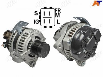 Генератор TOYOTA CAMRYMARK X ZIO 2.4 07-RAV4 2.4 05-08 2AZ 12V 100A(восстановленный) SAT ST-85-0052