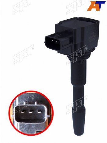 1 699 р. Катушка зажигания NISSAN JUKE F15 1.2PULSAR VII N17 1.2QASHKAI II J11RENAULT CAPTUR H5J5 0.91.2 SAT ST-86-0028  с доставкой в г. Кемерово. Увеличить фотографию 2